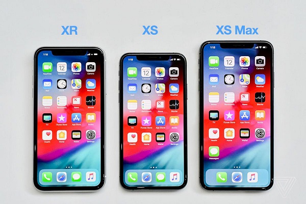 Những phiên bản iPhone Xs, iPhone Xs Max, iPhone Xr