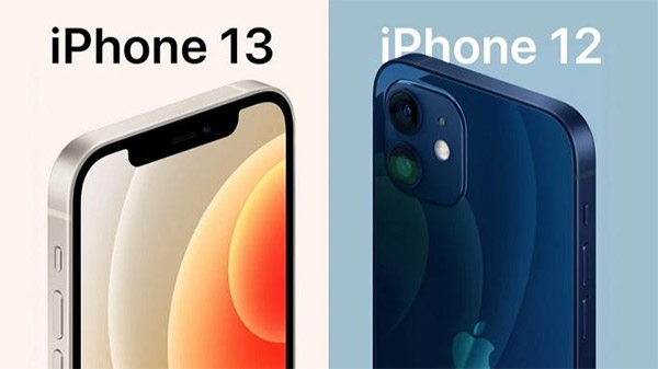 So sánh iPhone 12 và 13