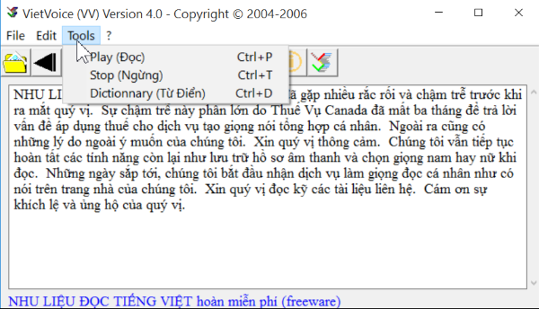VietVoice là công cụ giúp đọc văn bản tiếng Việt