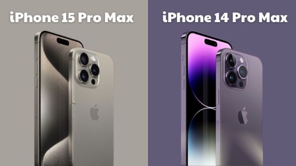 Lựa chọn giữa iPhone 15 Pro Max và iPhone 14 Pro Max