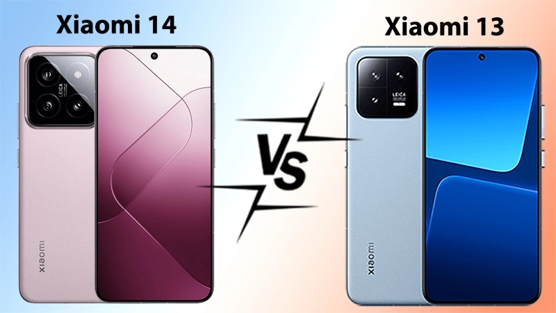 So sánh Xiaomi 14 và Xiaomi 13